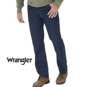 Wrangler Men's Straight Fit Jeans, 42” Waist, 30” Length, New With Tags